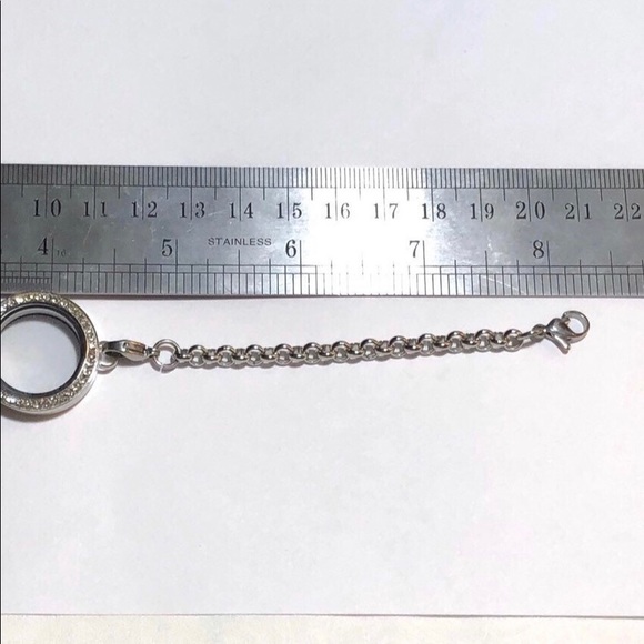 SS-#7 Stainless Steel Living Locket Bracelet - Picture 6 of 8